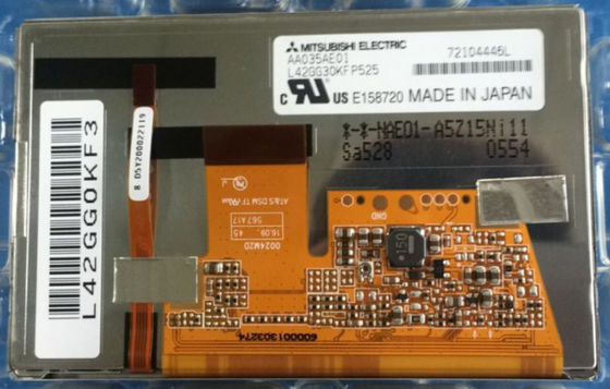 AA035AE01 มิตซูบิชิ 3.5 นิ้ว 960 × 540 RGB 400CD / M2 WLED LVDS อุณหภูมิในการทำงาน: -20 ~ 70 ° C จอ LCD อุตสาหกรรม