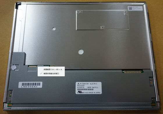 AA121ST01 มิตซูบิชิ 12.1 นิ้ว 800 × 600 RGB 600CD / M2 WLED LVDS อุณหภูมิในการจัดเก็บ: -30 ~ 80 ° C จอ LCD อุตสาหกรรม