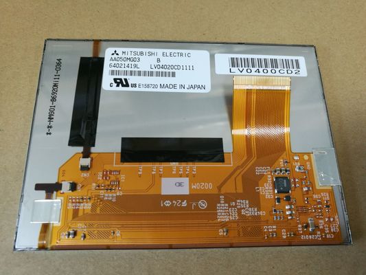 AA050MG03 - T1 Mitsubishi 5INCH 800 × 480 RGB 700CD / M2 WLED TTL อุณหภูมิในการทำงาน: -20 ~ 70 ° C จอ LCD อุตสาหกรรม