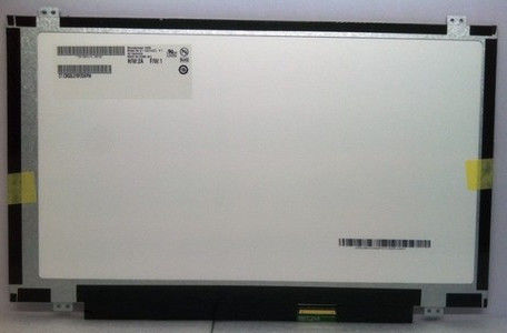 1366 × 768RGB 15.6 &quot;WLED LVDS 350nits AUO TFT LCD G156XTT01.1