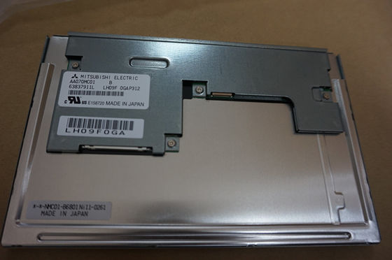 AA070MC01 มิตซูบิชิ 7 นิ้ว 800 × 480 RGB 1000CD / M2 WLED LVDS อุณหภูมิในการทำงาน: -30 ~ 80 ° C จอแสดงผล LCD อุตสาหกรรม