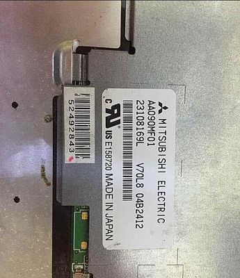 AA090MF01 มิตซูบิชิ 9 นิ้ว 800 × 480 RGB 800CD / M2 WLED LVDS อุณหภูมิในการทำงาน: -30 ~ 80 ° C จอแสดงผล LCD อุตสาหกรรม