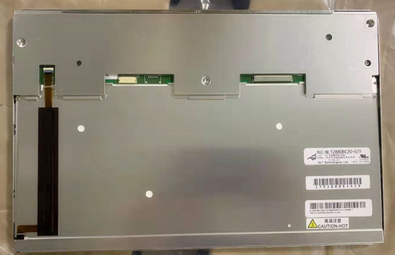 NL12880BC20-07F NLT 12.1INCH 1800CD / M2 LCM 1280 × 800 1280 × 800RGB WLED LVDS อุณหภูมิในการทำงาน: -20 ~ 70 ° C อุตสาหกรรม