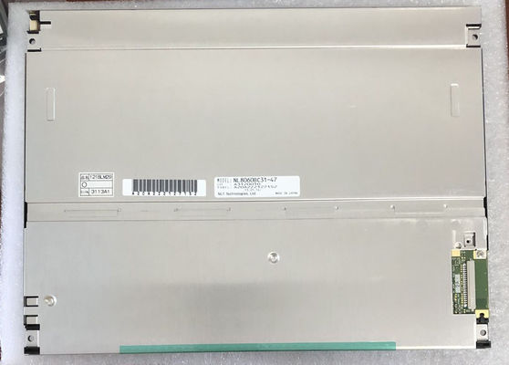 NL8060BC31-47 NLT 12.1 นิ้ว 450CD / M2 LCM 800 × 600800 × 600RGB WLED LVDS อุณหภูมิในการจัดเก็บ: -30 ~ 80 ° C จอ LCD อุตสาหกรรม