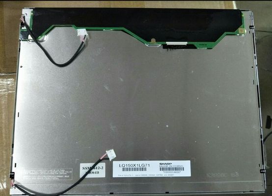 15 &quot;LCM 1024 × 768RGB 250cd / m² LQ150X1LG71 Sharp TFT LCD Display