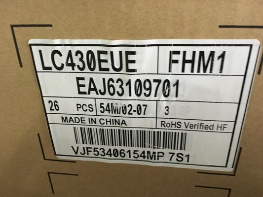 LD430EUE-FHC1 LG Display 43&quot; 1920(RGB)×1080 300 cd/m² จอ LCD อุตสาหกรรม