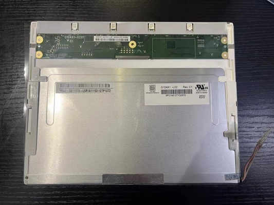 G104X1-L02 INNOLUX 10.4&quot; 1024 ((RGB) × 768 400 cd/m2 จอ LCD อินดัสทรี
