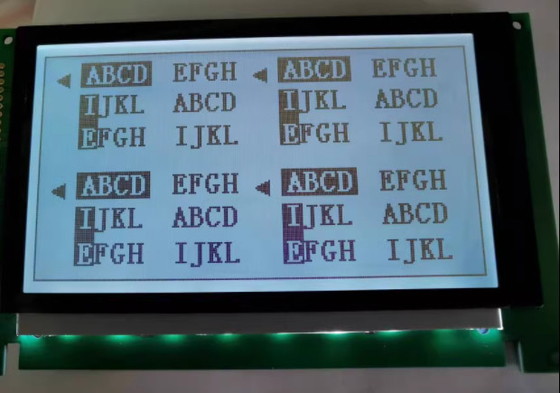8 บิตขนาน 5.1 "240 × 128 50PPI FSTN จอ LCD SP14N02L6ALCZ