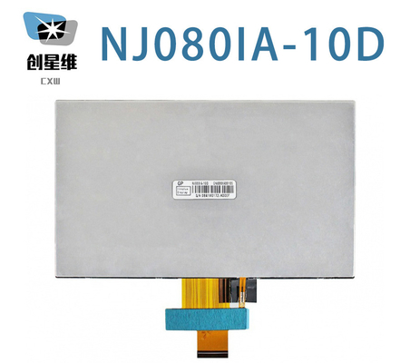 NJ080IA-10D Innolux 8.0&quot; 1024 ((RGB) × 600 500 cd/m2 จอ LCD อินดัสตริయల్