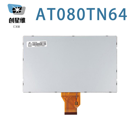 AT080TN64 Chimei Innolux 8.0&quot; 800 ((RGB) × 480, 450 cd/m2 จอจอ LCD อินดัสตริయల్