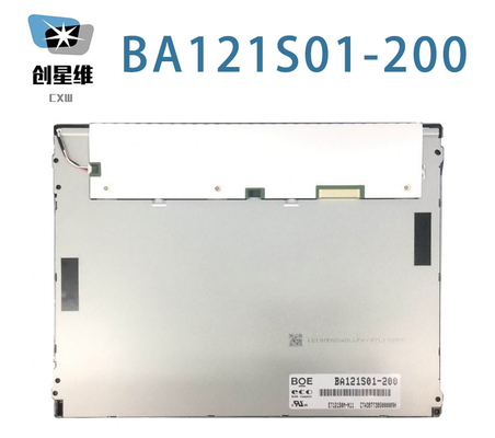 BA121S01-200 BOE 12.1&quot; 800 ((RGB) × 600, 400 (ประเภท) ((cd/m2)