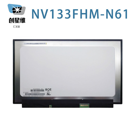 NV133FHM-N61 BOE 13.3&quot; 1920 ((RGB) ×1080, FHD 166PPI300 cd/m2 จอ LCD อินดัสตริయల్
