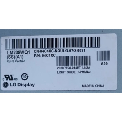LM238WQ1-SSA1 LG จอ 23.8 " 2560 ((RGB) × 1440 300 cd / m2 จอ LCD อินดัสตริయల్