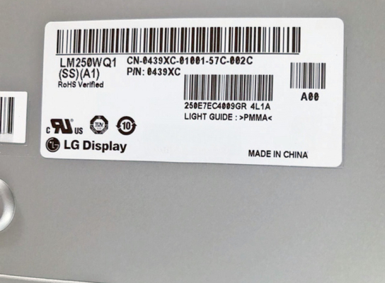 LM250WQ2-SSA1 LG Display 25&quot; 2560 ((RGB) × 1440 Quad-HD 117PPI 300 cd/m2 จอ LCD อินดัสเตรียล