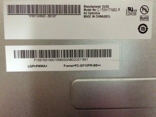 LED Driver 1920 * 1080 G156HTN02.0 จอแสดงผล TFT อุตสาหกรรมขนาด 15.6 นิ้ว