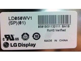 LD050WV1-SP01 5.0 นิ้ว 480 ((RGB) × 800 500 cd/m2 จอ LCD