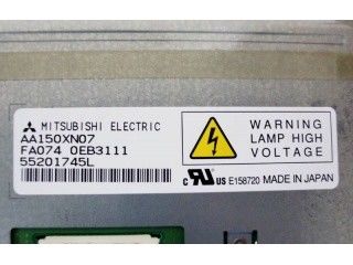 AA150XN07 4 PC CCFL TFT LCD 15 นิ้ว อุตสาหกรรม TFT จอ 75/75/50/60 (ประเภท)