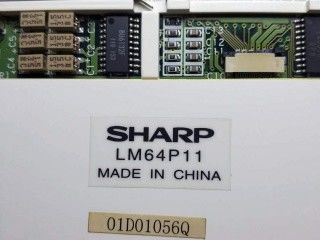 LM64P11 6.0 นิ้ว 640×480 VGA Sharp จอแสดงผล TFT 121.58 × 91.18 (H×V)