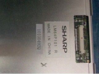 LM64P101R 110PPI 640×480 VGA 7.2 INCH แผน TFT ชาร์ป 147.18 ((H) × 110.38 ((V) มิลลิเมตร