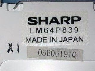 LM64P839 84PPI 640×480 VGA 9.4 INCH Sharp TFT LCD Display 25/25/20/10 (ประเภท.)