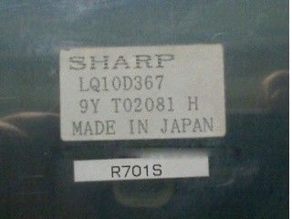 LQ10D367 10.4 นิ้ว 640 × 480 LCM Sharp TFT LCD Display 211.2 × 158.4 (H × V)