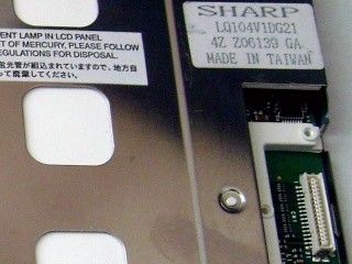 10.4" 640×480 LQ104V1DG21 มุมมอง 70/70/40/70 จัดจอ LCD TFT