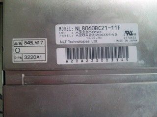 8.4 &quot;119PPI 800cd / m² TFT LCD ความสว่างสูง NL8060BC21-11F