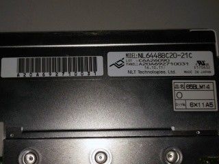 VGA 122PPI 800cd / m² TFT LCD Screen 6.5 &quot;NL6448BC20-21C