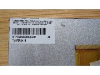 7.0" 800×480 WVGA 134PPI 250cd/m2 TFT LCD Panel TM070RDH13 164.9 ((H) × 100 ((V) × 6 ((D) มม