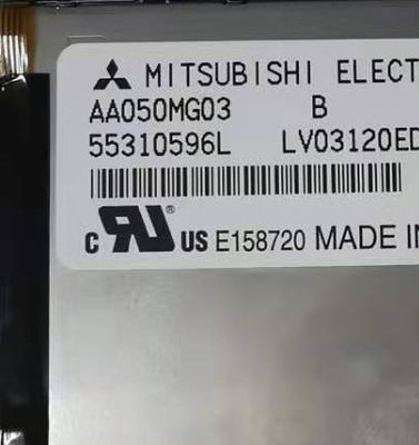 AA050MG03 Mitsubish 5.0 inc 800 (RGB) × 480 อุณหภูมิในการทำงาน: -30 ~ 80 ° 900cd / m²จอแสดงผล LCD อุตสาหกรรม