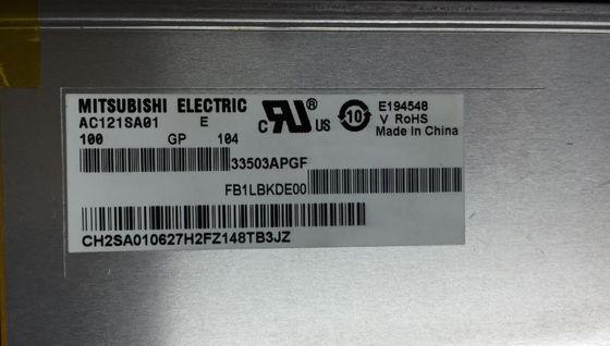 AC121SA01 มิตซูบิชิ 12.1 นิ้ว 800 × 600 RGB 450CD / M2 WLED LVDS อุณหภูมิในการทำงาน: -30 ~ 80 ° C จอ LCD อุตสาหกรรม