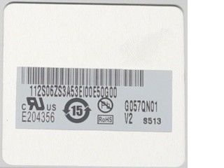 G057QN01 V2 AUO 5.7 นิ้วอายุการใช้งาน≥ 50K ชั่วโมง， พร้อมไดรเวอร์ LED， Upside I / F， ย้อนกลับ 180 °， 6/8 บิต， ด้าน