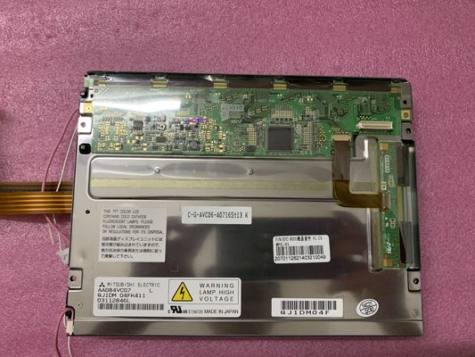 AA084VF05 Mitsubishi 8.4 นิ้ว 640 (RGB) × 480 380 cd / m²อุณหภูมิในการจัดเก็บ: -20 ~ 80 ° C INDUSTRIAL LOD DISPLAY