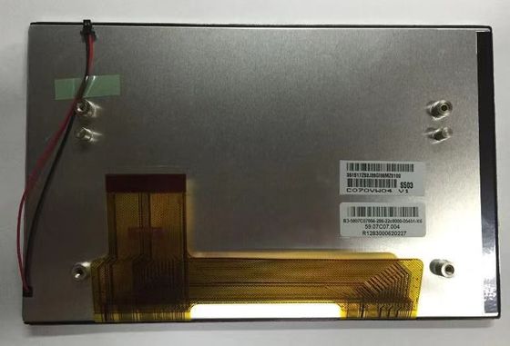 C070VW04 V1 AUO 7 นิ้ว 800 × 480RGB 450CD / M2 WLED TTL อุณหภูมิในการจัดเก็บ: -40 ~ 95 ° C จอ LCD อุตสาหกรรม