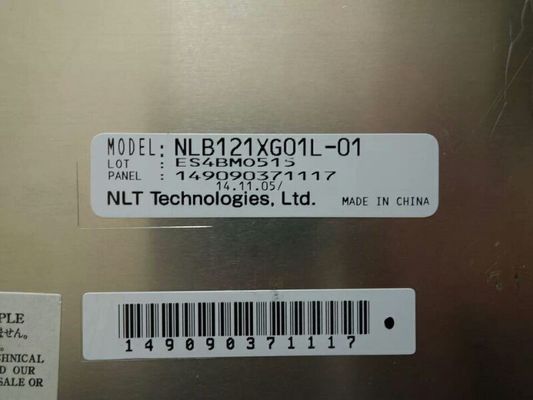 NLB150XG01L-01 NLT 15 นิ้ว 400CD / M2 LCM 1024 × 768 1024 × 768RGB WLED LVDS อุณหภูมิในการทำงาน: -20 ~ 70 ° C LCD อุตสาหกรรม