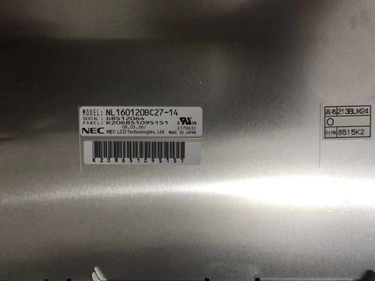 NL160120BC27-14 NLT 21.3 นิ้ว 250CD / M2 LCM 1600 × 1200 1600 × 1200RGB CCFL LVDS อุณหภูมิในการจัดเก็บ: -20 ~ 60 ° C จอ LCD อุตสาหกรรม