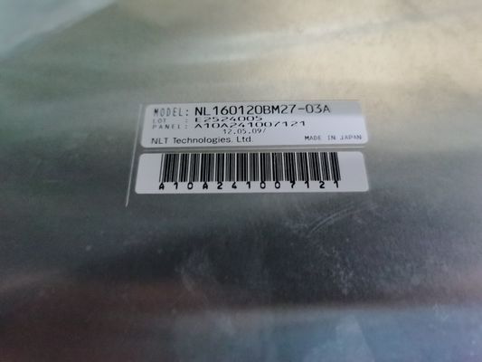 NL160120BM27-03A NLT 21.3INCH 1000CD / M2 LCM 1600 × 1200 1600 × 1200RGB CCFL LVDS อุณหภูมิในการทำงาน: 0 ~ 55 ° C อุตสาหกรรม