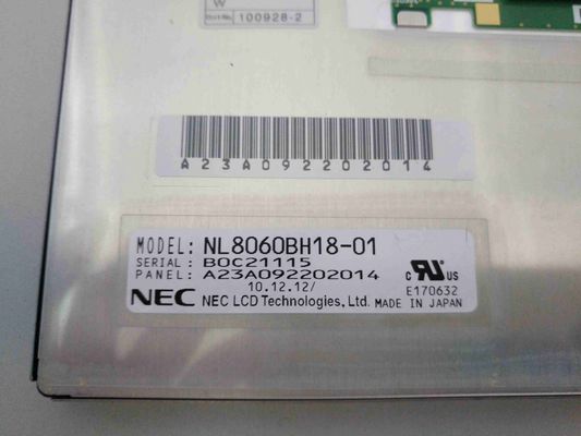 NLT 5.7 &quot;800CD / M2 จอแสดงผล TFT LCD LCM 640 × 480 NL6448BC18-01F