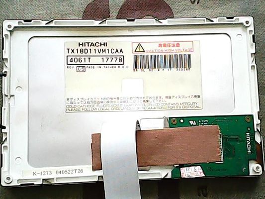 WVGA 133PPI 800x480 400 นิต แผน LCD อุตสาหกรรม TX18D11VM1CAA