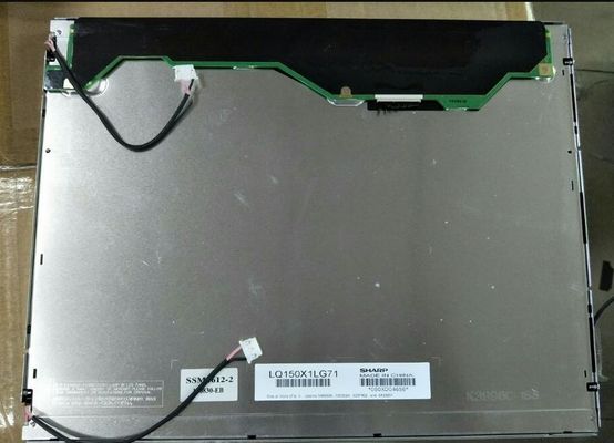 15 &quot;LCM 1024 × 768RGB 250cd / m² LQ150X1LG71 Sharp TFT LCD Display
