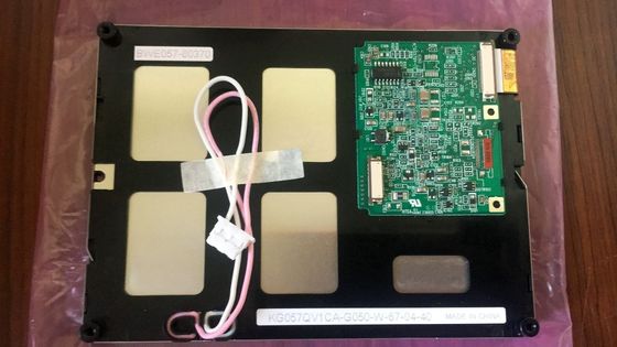 KCG057QV1DB-G02 Kyocera 5.7 นิ้ว LCM 320 × 240RGB 350NITS CCFL จอแสดงผล LCD อุตสาหกรรม