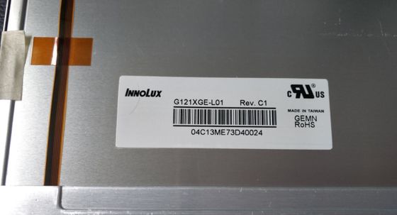 G121XGE-L01 INNOLUX 12.1 &quot;1024 (RGB) × 768600 cd / m²จอแสดงผล LCD อุตสาหกรรม