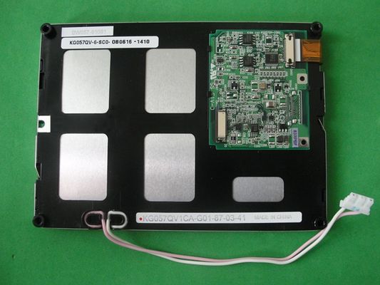 KG057QV1CA-G01 Kyocera 5.7 นิ้ว LCM 320 × 240RGB 260NITS CCFL จอแสดงผล LCD อุตสาหกรรม