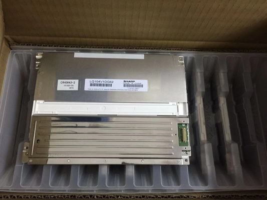 LQ104V1DG62 Sharp 10.4 &quot;LCM 640 × 480RGB 550cd / m²จอแสดงผล LCD อุตสาหกรรม