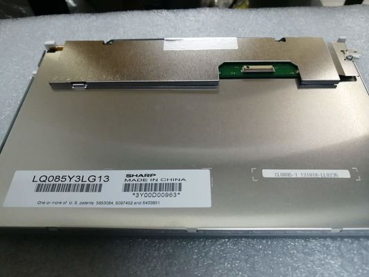 LQ085Y3LG13 Sharp 8.5 &quot;LCM 800 × 480RGB 450cd / m²จอแสดงผล LCD อุตสาหกรรม