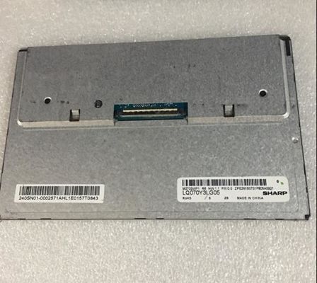 7 &quot;LCM 800 × 480RGB 380cd / m² LQ070Y3LG05 จอแสดงผล TFT LCD ที่คมชัด