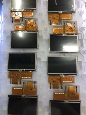 LQ043T1DG01 Sharp 4.3 &quot;LCM 480 × 272RGB 500cd / m²จอแสดงผล LCD อุตสาหกรรม