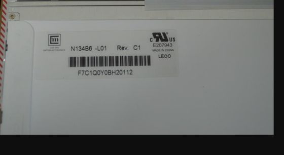 N134B6-L01 CMO 13.4&quot; 1366(RGB)×768 220 cd/m² จอ LCD อุตสาหกรรม