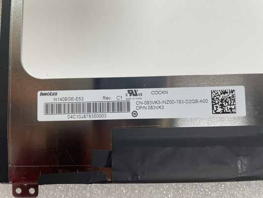 N140BGE-E53 INNOLUX 14.0&quot; 1366(RGB)×768 200 cd/m² จอ LCD อุตสาหกรรม