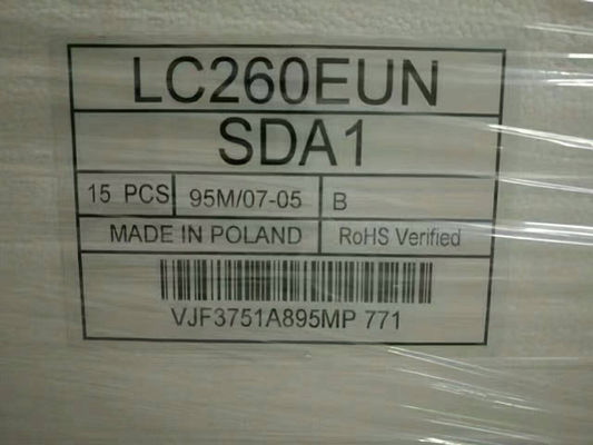 LC260EXN-SCB1 LG Display 26.0&quot; 1366(RGB)×768 400 cd/m² จอ LCD อุตสาหกรรม